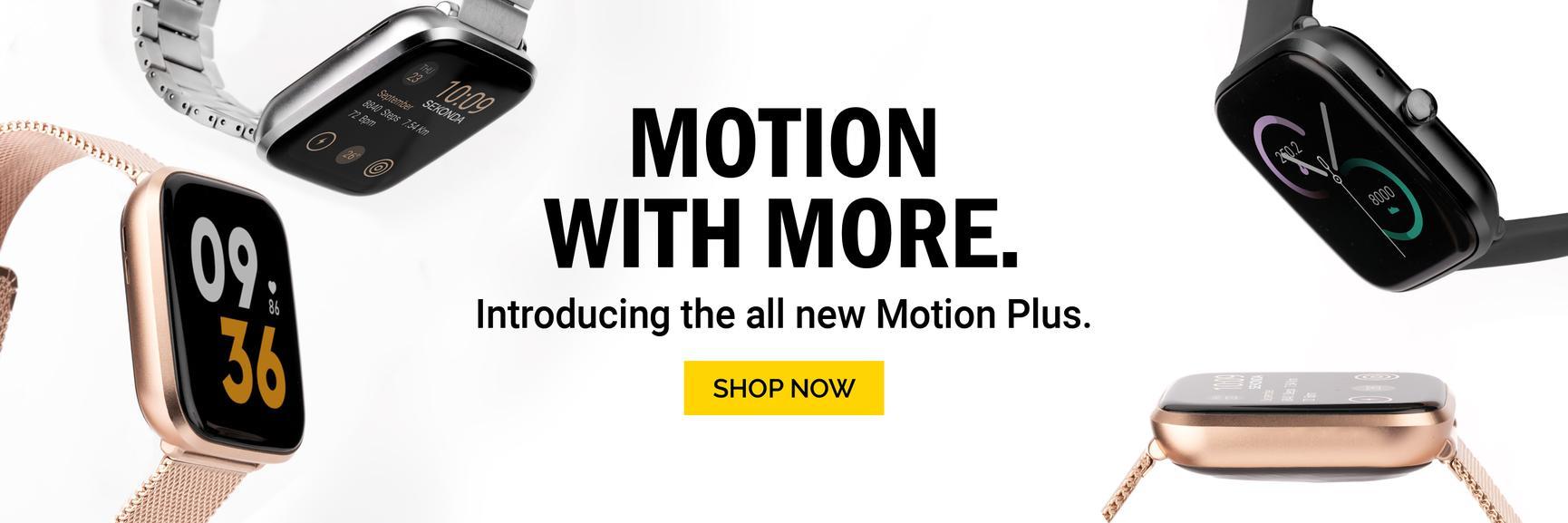 Quick guide to Motion Plus Smart Watches